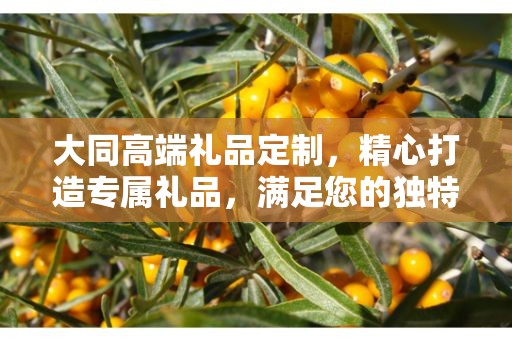 大同高端礼品定制，精心打造专属礼品，满足您的独特需求